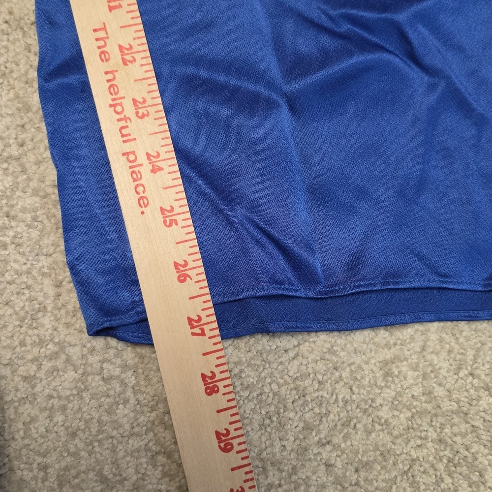 J. Crew Collection Astrid Wide-leg Pant in Luster Crepe Royal Blue NWT Size 6 - Picture 7 of 7